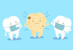 神保町の歯医者、神保町野本歯科医院で、被せ物をした歯が臭い原因について解説